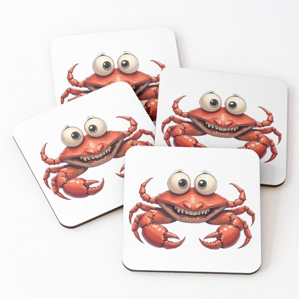 Item preview, Funny Crab Cartoon style with Exaggerated Features designed and sold by latelierdechris.