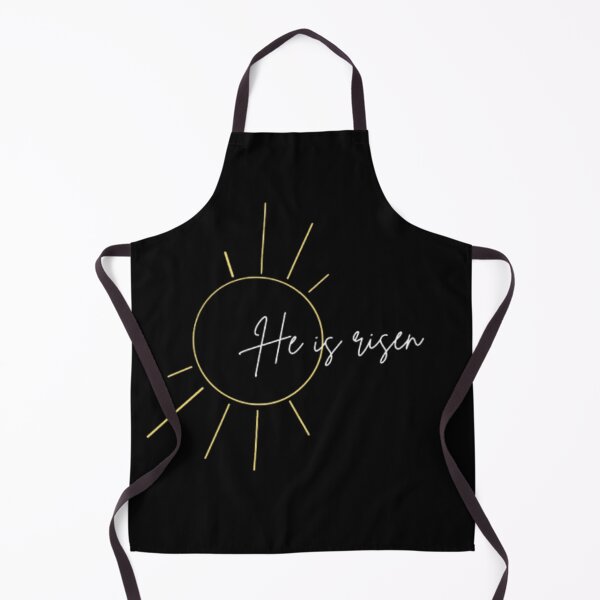 Item preview, He is Risen! Shining morning sun, black background designed and sold by doodlearts7.