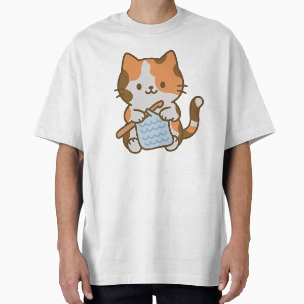 Crochet Kitty: Calico Oversized T-Shirt