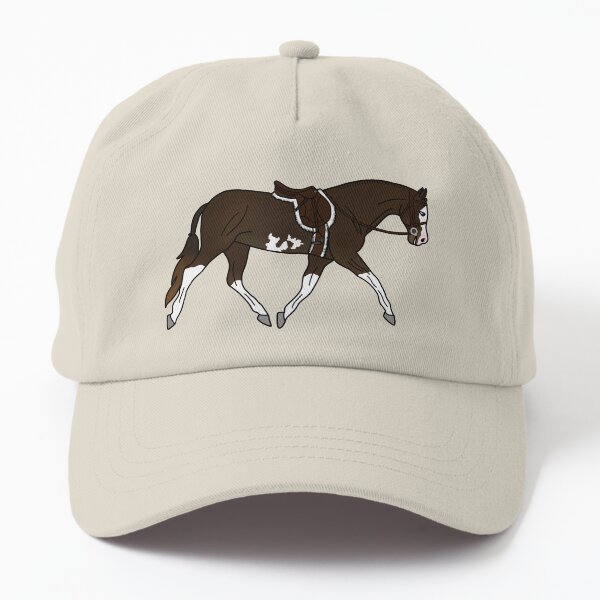 Aperçu de l'œuvre Cheval de chasse bai Sabino créée et vendue par Trotting Hooves.
