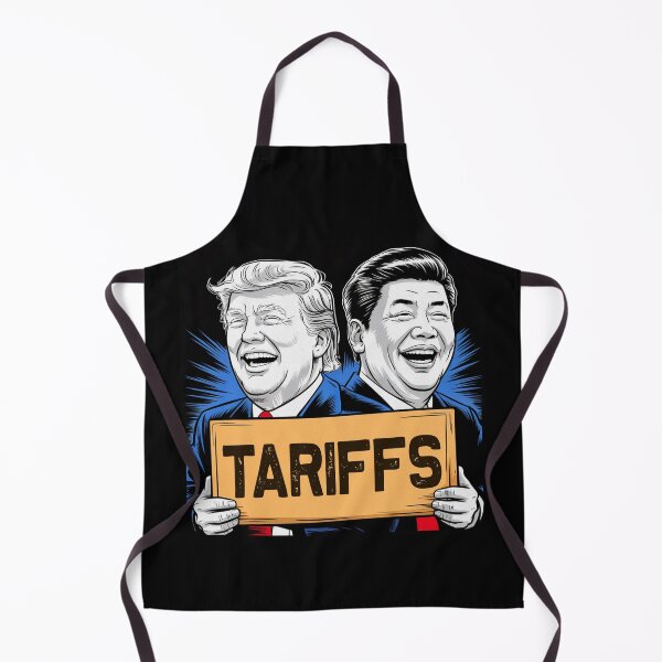 Item preview, Donald Trump Xi Jinping Tariffs designed and sold by plushism.