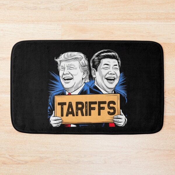 Item preview, Donald Trump Xi Jinping Tariffs designed and sold by plushism.