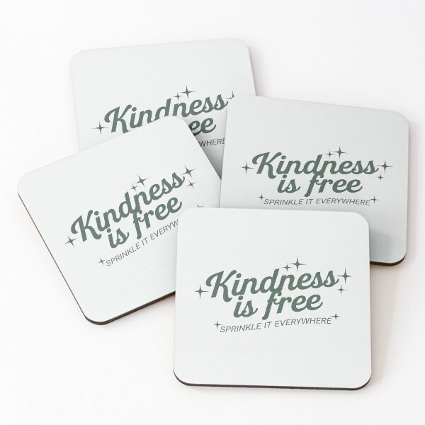 Item preview, Kindness Is Free Retro Logo Tee designed and sold by Hooodify.