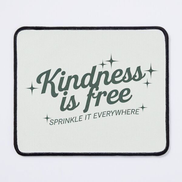 Item preview, Kindness Is Free Retro Logo Tee designed and sold by Hooodify.