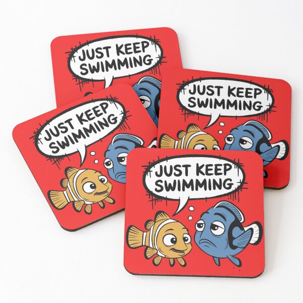 Item preview, Finding Nemo - Just Keep Swimming designed and sold by 123ks.