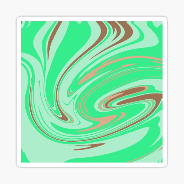 Item preview, Brown and Green Swirl Pattern designed and sold by milkywaypup.