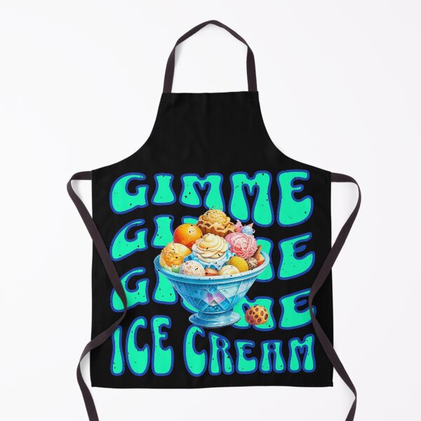 Item preview, Ice Cream Gimme Gimme Gimme Groovy Retro Style designed and sold by ZeptepiTrends.