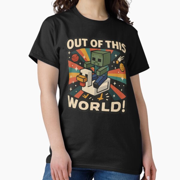 Item preview, Minecraft Chicken Ride: Out Of This World! designed and sold by zzz888.