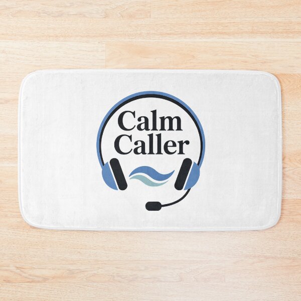 Item preview, Calm Caller Headset Logo – Relaxed Customer Support Vibes designed and sold by Taans-Creation.