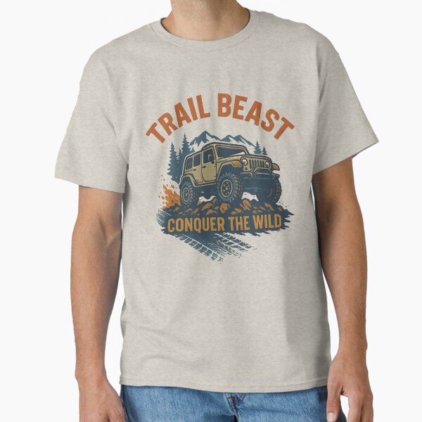 Item preview, Trail Beast Off-Road 4x4 Adventure | Conquer the Wild Graphic Tee designed and sold by Maximilianos.