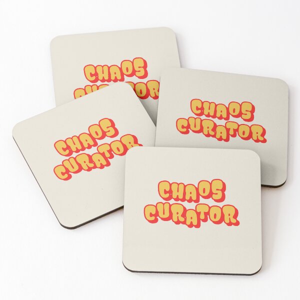 Item preview, Chaos Curator Funky Retro Text Design designed and sold by homework store.