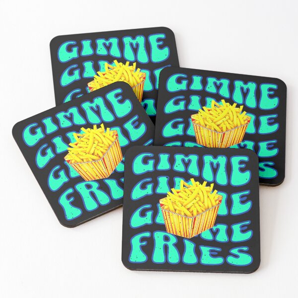 Item preview, Fries Gimme Gimme Gimme Groovy Retro Style designed and sold by ZeptepiTrends.