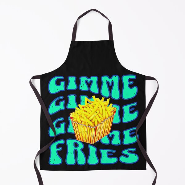Item preview, Fries Gimme Gimme Gimme Groovy Retro Style designed and sold by ZeptepiTrends.