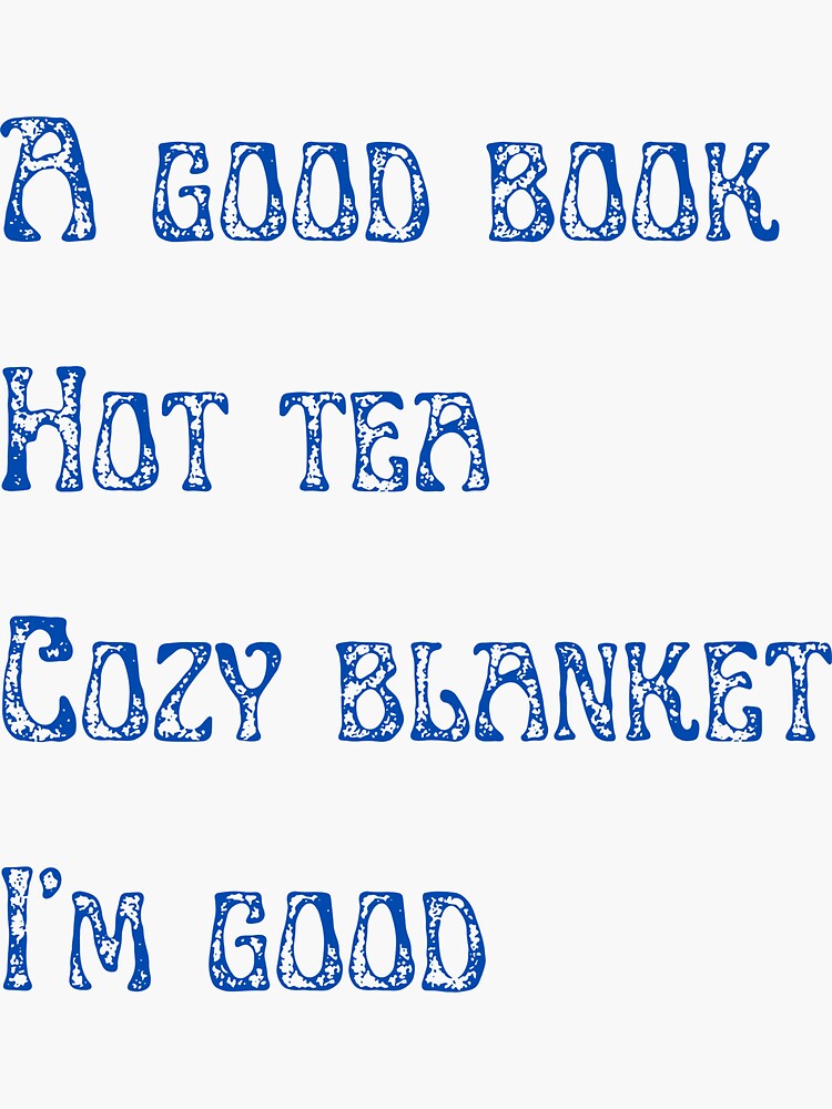 Thumbnail 3 of 3, Sticker, Book and Tea Lovers designed and sold by mariatheresia03.