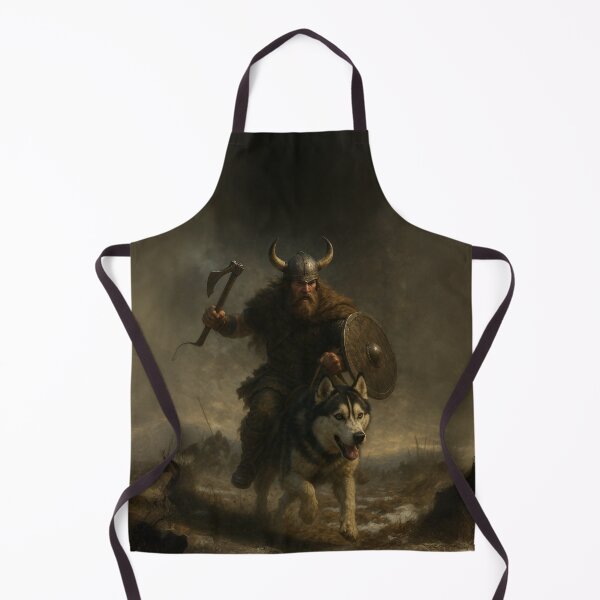 Item preview, Viking Charge on Husky designed and sold by Fornax-ART.
