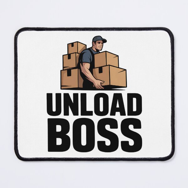 Item preview, Delivery Buff – Strong Courier With Boxes Graphic designed and sold by Taans-Creation.