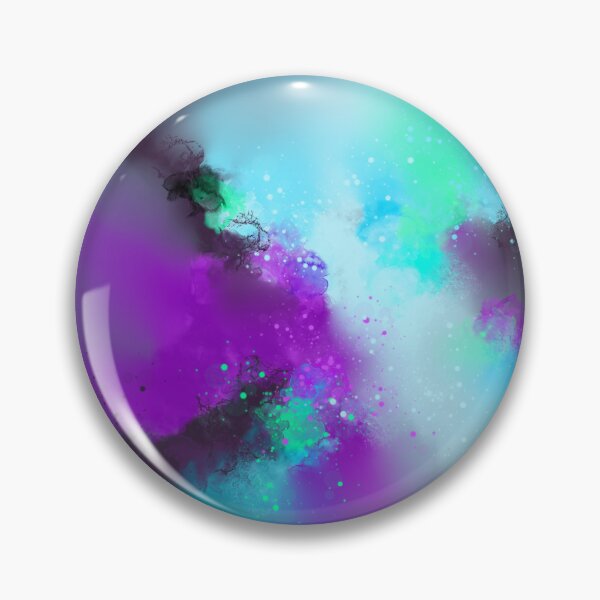 Item preview, Cosmic Appeal - Purple Teal Abstract designed and sold by Joey Santiago.