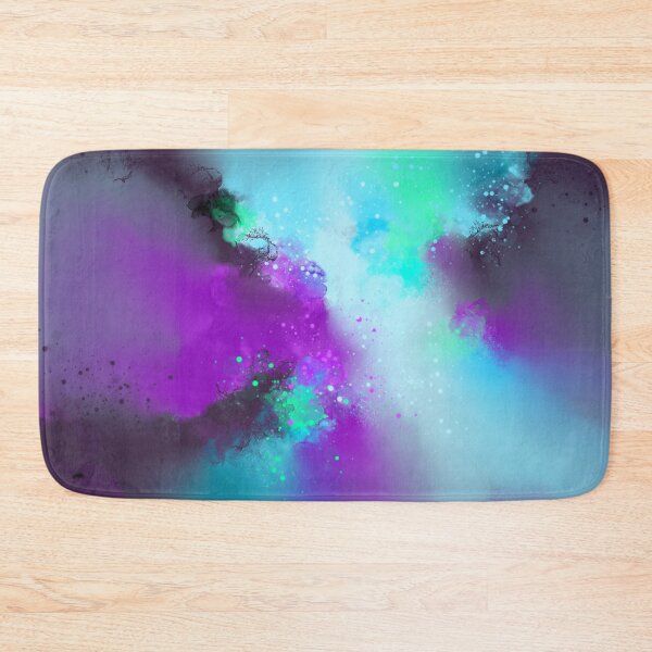 Item preview, Cosmic Appeal - Purple Teal Abstract designed and sold by Joey Santiago.