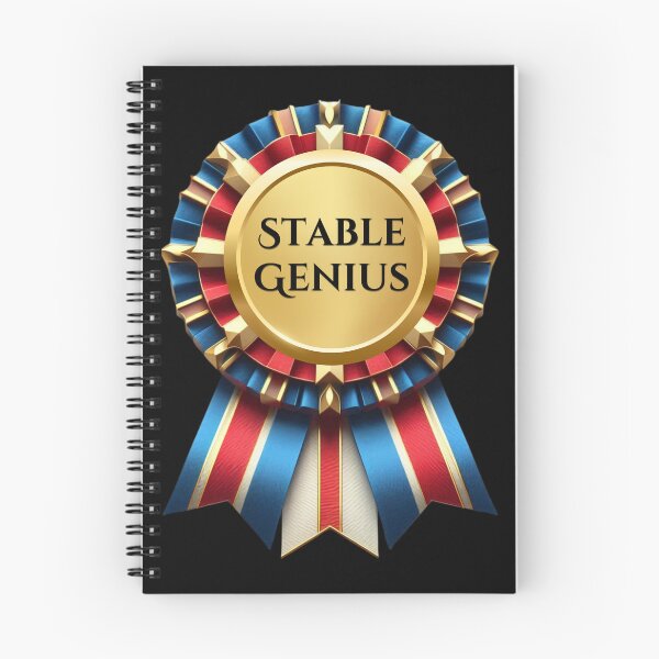Item preview, RIBBON:  Stable Genius - funny awards achievements designed and sold by DesignsFromTW-S.