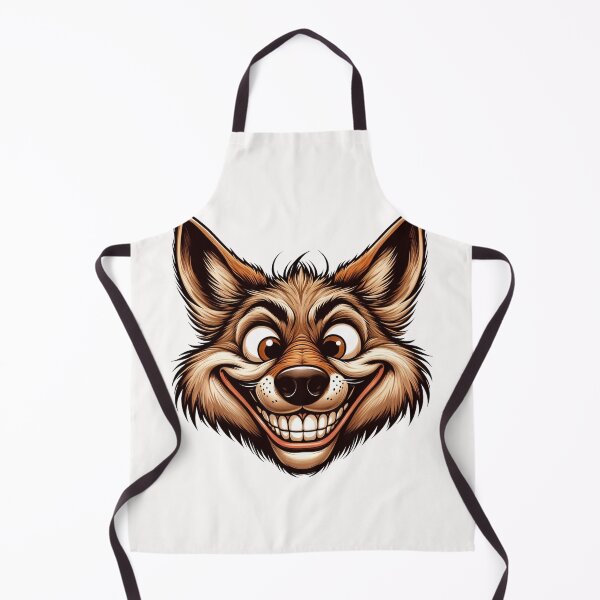 Item preview, Funny Coyote with Bright Eyes and Mischievous Grin designed and sold by latelierdechris.