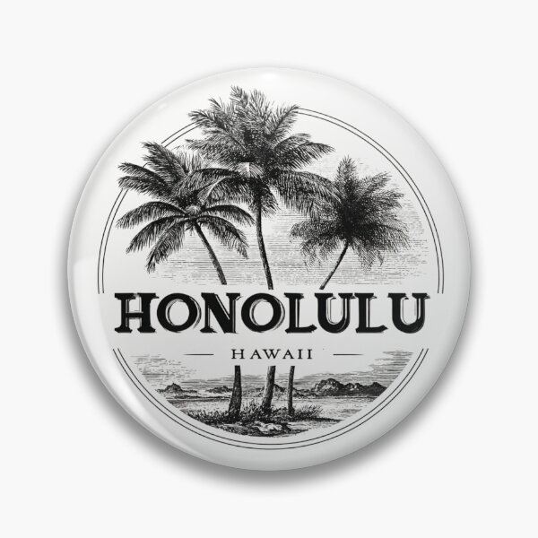 Item preview, Honolulu - Hawaii  designed and sold by GoodOldVintage.
