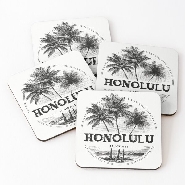 Item preview, Honolulu - Hawaii  designed and sold by GoodOldVintage.