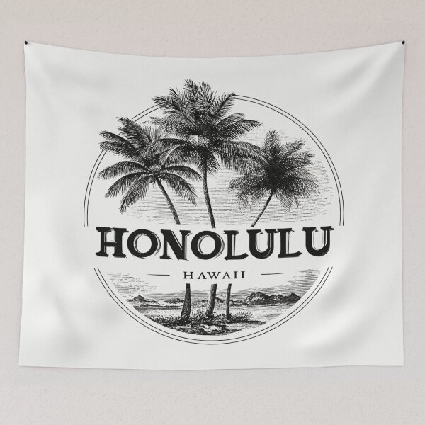 Item preview, Honolulu - Hawaii  designed and sold by GoodOldVintage.
