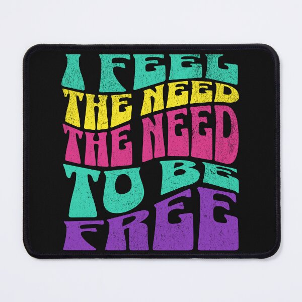 Item preview, I Feel The Need The Need To Be Free Retro designed and sold by ZeptepiTrends.