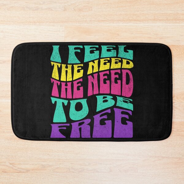Item preview, I Feel The Need The Need To Be Free Retro designed and sold by ZeptepiTrends.