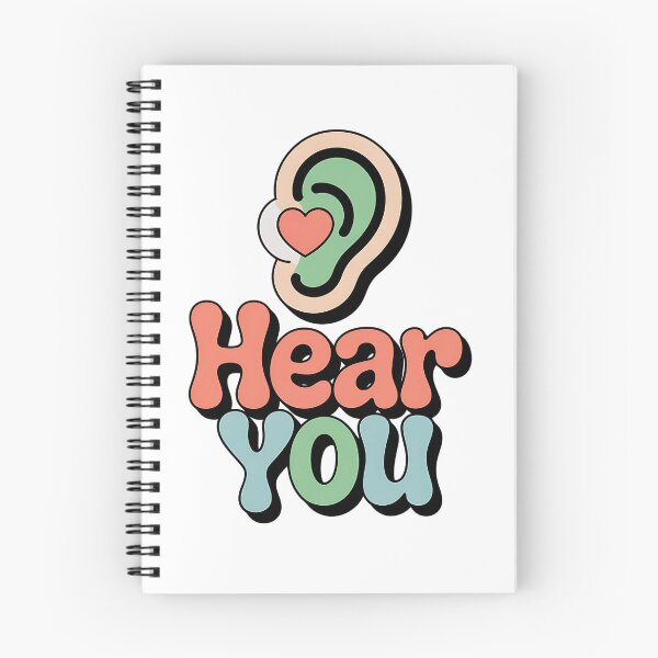 Item preview, Hear You – Mental Health Awareness Cute Ear Design designed and sold by Taans-Creation.