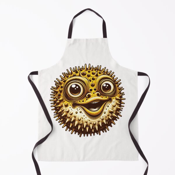 Item preview, Funny Pufferfish with Expressive Features designed and sold by latelierdechris.