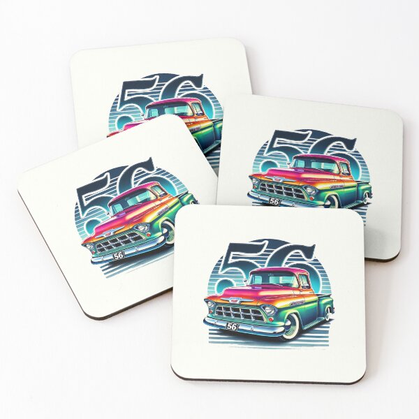 Item preview, Antique Chevy 3100 1956  designed and sold by TheArtOfCar.