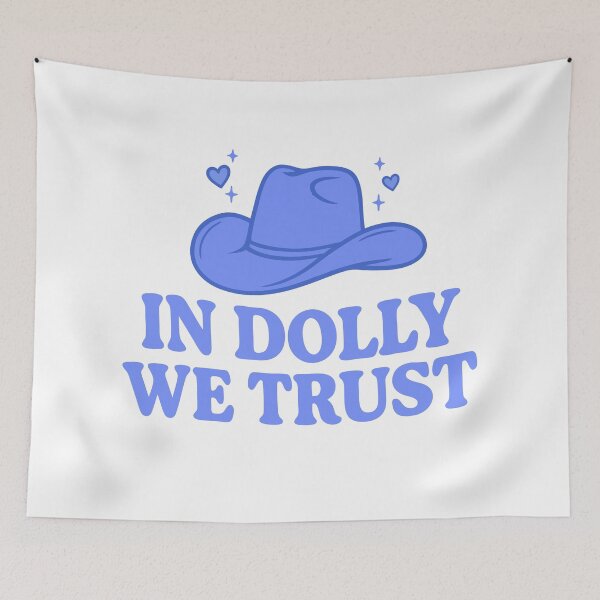 Item preview, Retro Cowgirl Hat Design – In Music We Trust designed and sold by Timegraf.