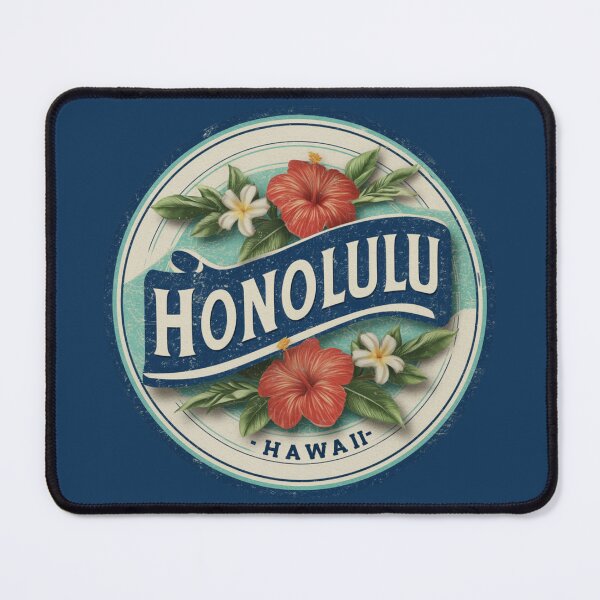 Item preview, Honolulu - Hawaii  designed and sold by GoodOldVintage.