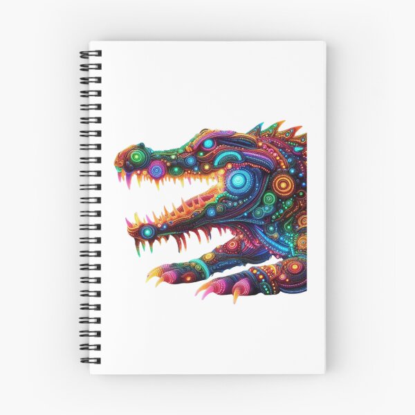 Item preview, Colorful Crocodile designed and sold by GloriousArtSKD.