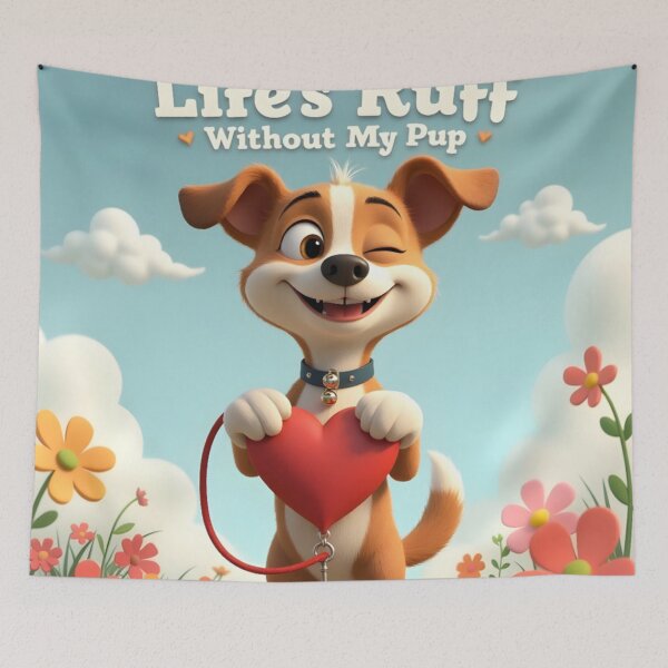 Item preview, Life's Ruff Without My Pup  designed and sold by nhk999.