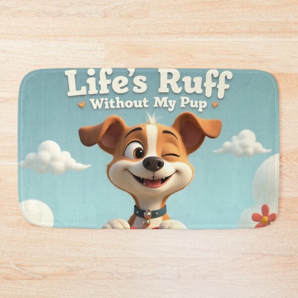 Item preview, Life's Ruff Without My Pup  designed and sold by nhk999.