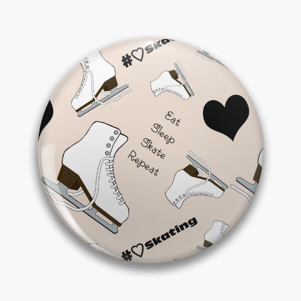 Item preview, Eat, Sleep, Skate, Skates and Hearts Repeat- 2025 Pastel Collection designed and sold by PD-Skating.