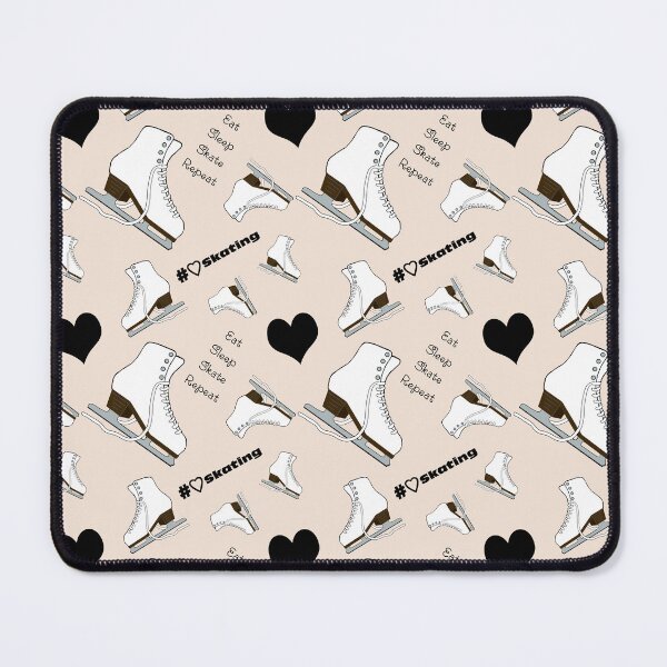 Item preview, Eat, Sleep, Skate, Skates and Hearts Repeat- 2025 Pastel Collection designed and sold by Purposely Designed.
