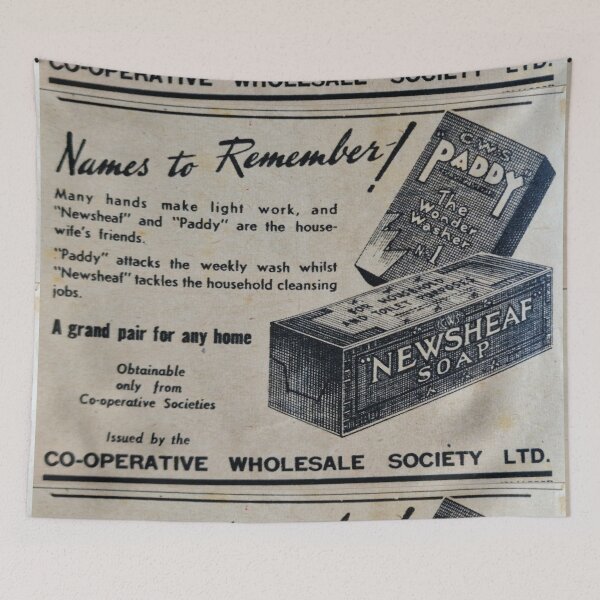 Item preview, 1940s British Household Cleaning Soap Advert designed and sold by thelittleforest.