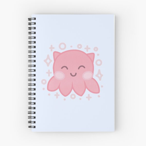 Item preview, tiny cute pink umbrella octopus with sparkles designed and sold by winterpumpkin.
