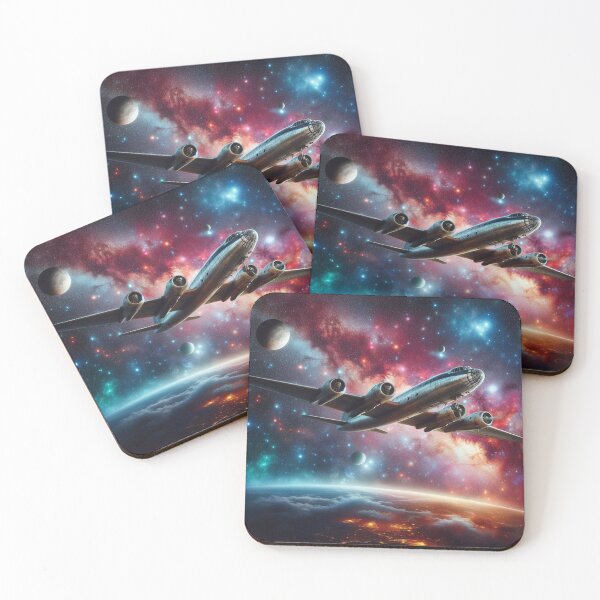 Item preview, Jet plane in space  designed and sold by Dogandesighn.