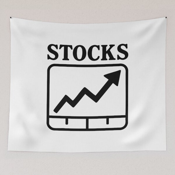 Item preview, "Stocks" Funny Stock Chart Art designed and sold by LuveeTuffCo.