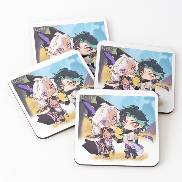 Item preview, Cyno x Xiao (black) designed and sold by Veytrix-Shop.