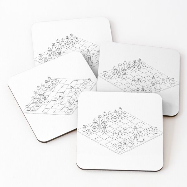 Item preview, Vector Chess Set  designed and sold by hungryjoewarren.