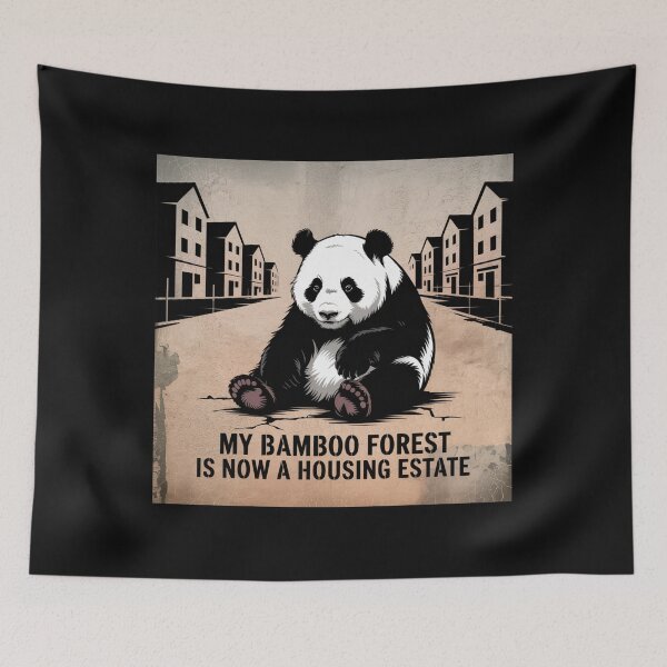 Item preview, Lost Bamboo Forest Now A Housing Estate designed and sold by SurrealArtSzysz.