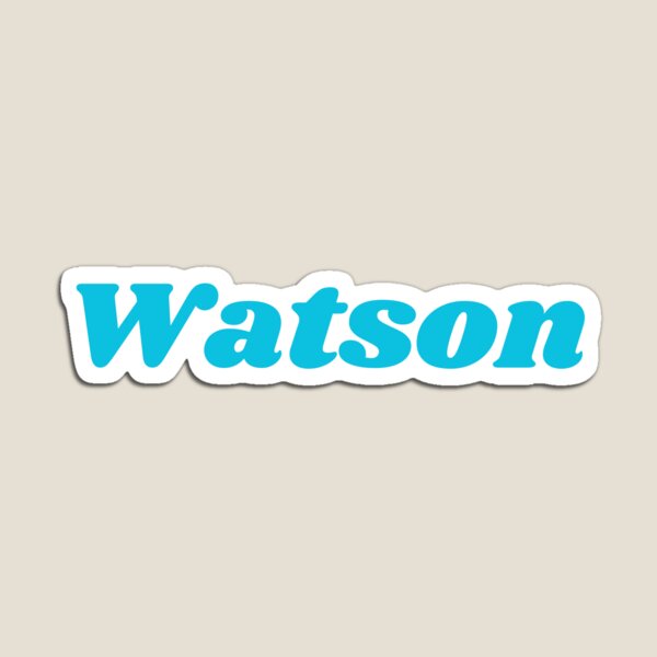 Item preview, Watson, Blue Font designed and sold by RedParker.