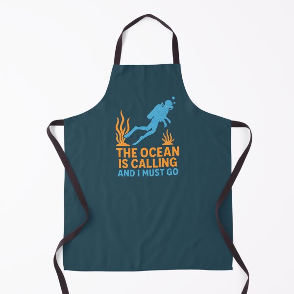 Item preview, Scuba Diving The Ocean Is Calling And I Must Go designed and sold by CreepyCornerArt.