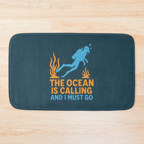 Item preview, Scuba Diving The Ocean Is Calling And I Must Go  designed and sold by CreepyCornerArt.