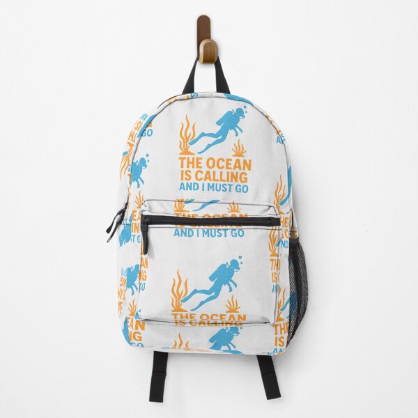 Item preview, Scuba Diving The Ocean Is Calling And I Must Go  designed and sold by CreepyCornerArt.